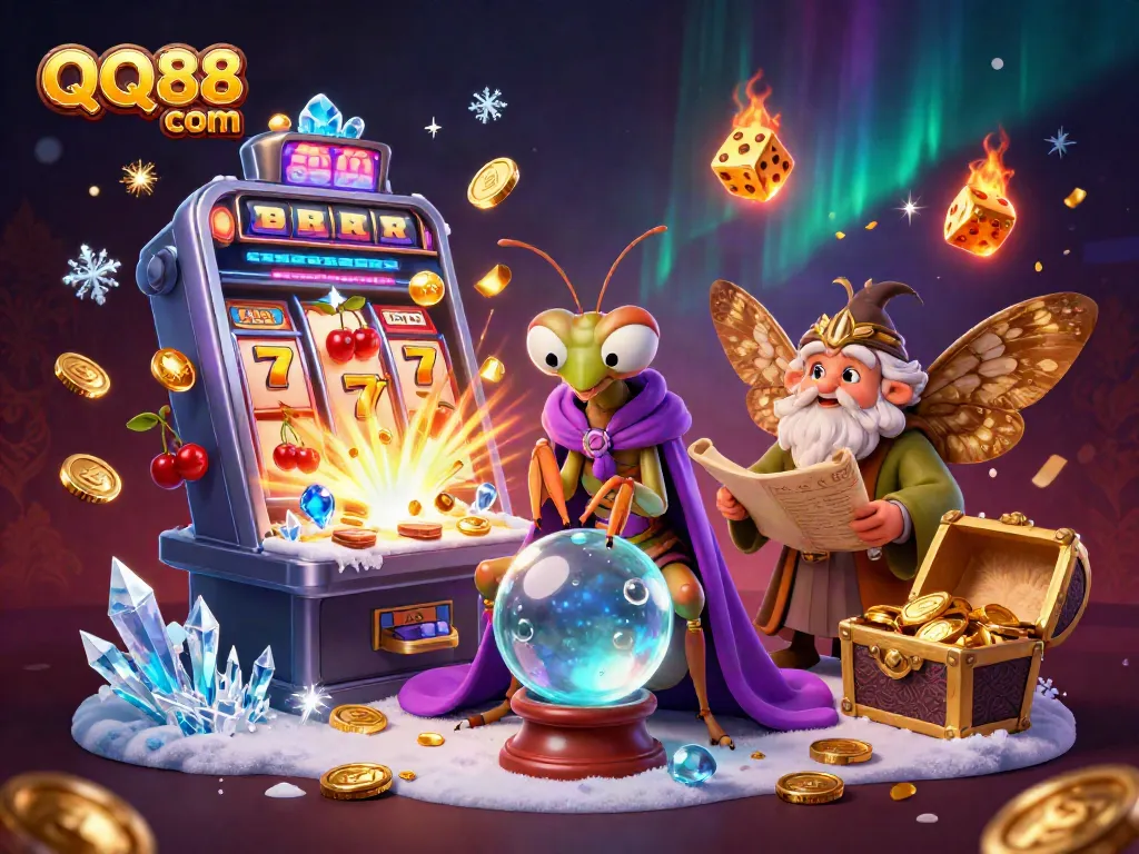 Engage in epic gaming with QQ88 com amidst a colorful burst of casino excitement.