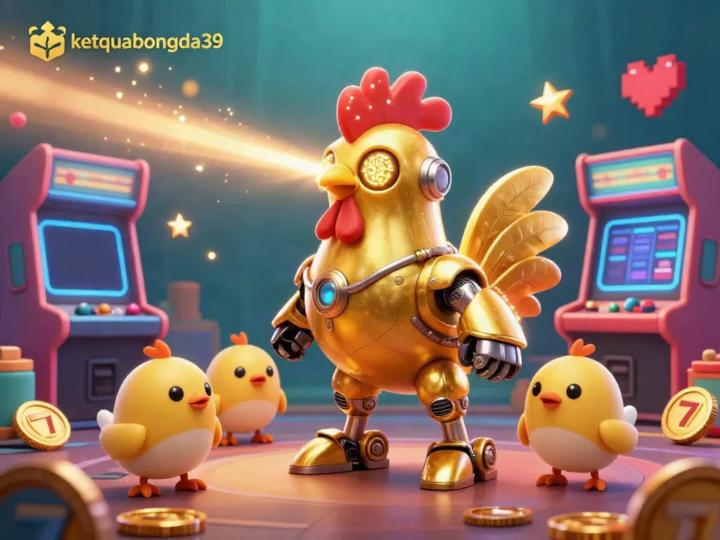 Experience thrilling moments with ketquabongda39 in a vibrant, detailed casino scene featuring dynamic gaming elements.