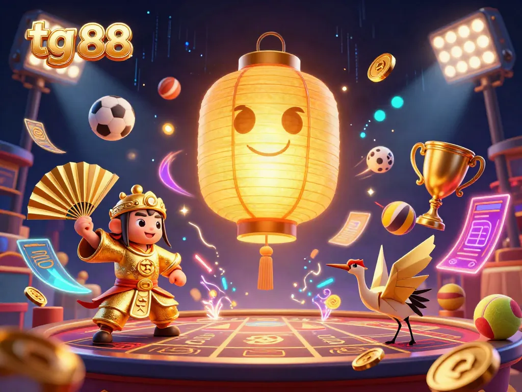Engage in thrilling games at tg 88 with vibrant 3D visuals and dynamic gaming elements.