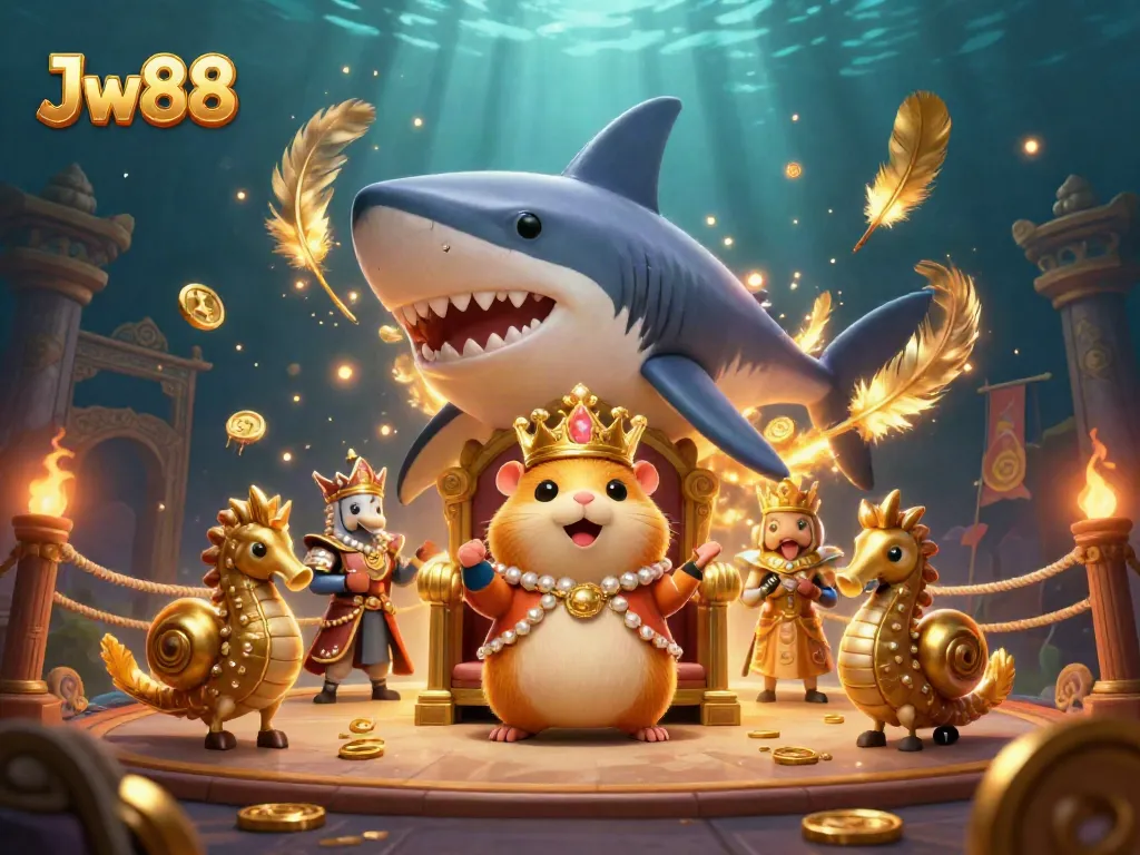 Experience exciting gaming at Jw88, with vibrant characters and thrilling casino action.