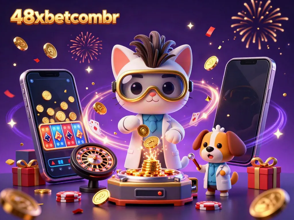 Experience thrilling gameplay at 48xbetcombr with lively casino elements and golden rewards.