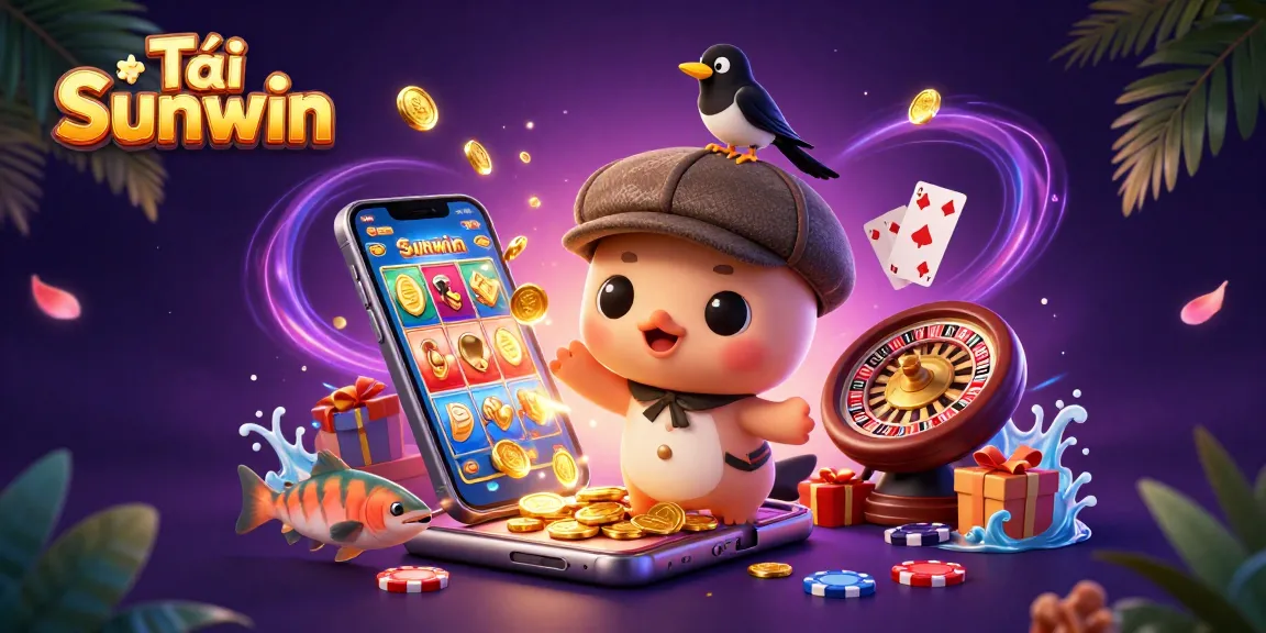 Enjoy thrilling gameplay with Tải Sunwin featuring slot games, vibrant characters, and exciting casino elements.