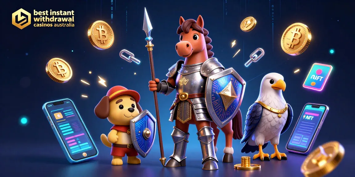 Experience the excitement at the best instant withdrawal casinos Australia, with gaming elements and a vibrant scene.