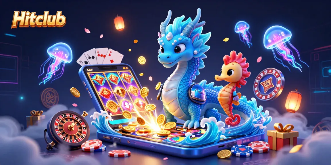 Experience the thrills of Hitclub with enchanting creatures in a vibrant casino fantasy