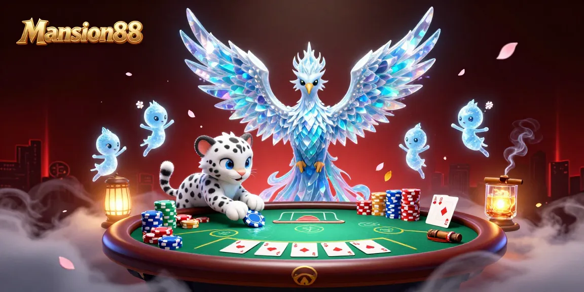 Mansion88 offers exhilarating betting experiences with ice phoenixes and poker games.