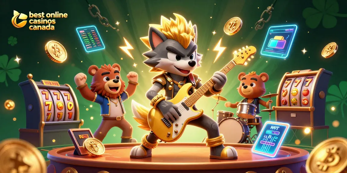Experience the excitement of the best online casinos Canada with thrilling characters and crypto elements.