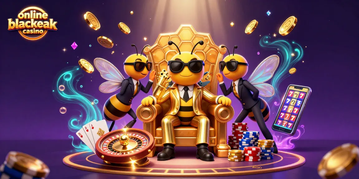 Experience thrilling victories at the online blackjack casino with vivid casino decor and action.